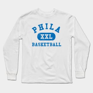 Philadelphia Basketball II Long Sleeve T-Shirt